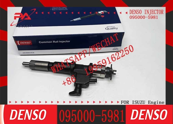 ELIC Excavator 095000-5980 095000-5981 095000-5982 095000-6270 095000-6271 095000-6272 Engine Common Rail Fuel Injector