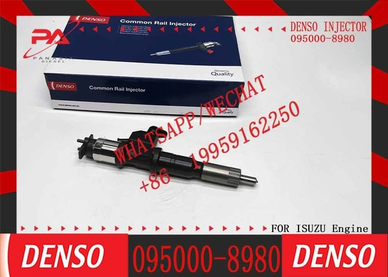 Original diesel Fuel Injector 095000-8980 8-98167556-2 095000-8982 8-98167556-2 for HI-ON 6WF1 6UZ1 engine