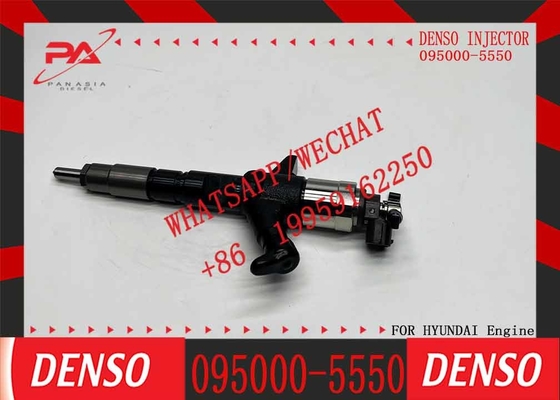 Fuel Injector 095000-5550 0950005550 for Mi-ts-ubishi L200 4D56 Euro4 FOR HY-UNDAI D-E-NSO 5551 3380045700