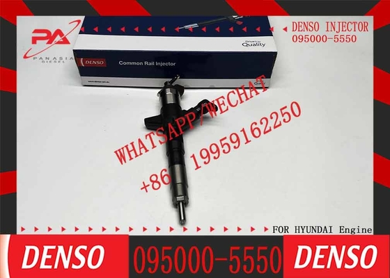 Fuel Injector 095000-5550 0950005550 for Mi-ts-ubishi L200 4D56 Euro4 FOR HY-UNDAI D-E-NSO 5551 3380045700
