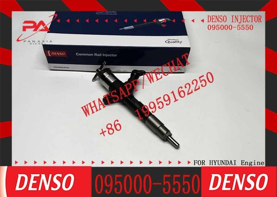 Fuel Injector 095000-5550 0950005550 for Mi-ts-ubishi L200 4D56 Euro4 FOR HY-UNDAI D-E-NSO 5551 3380045700