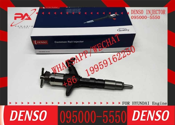 Fuel Injector 095000-5550 0950005550 for Mi-ts-ubishi L200 4D56 Euro4 FOR HY-UNDAI D-E-NSO 5551 3380045700