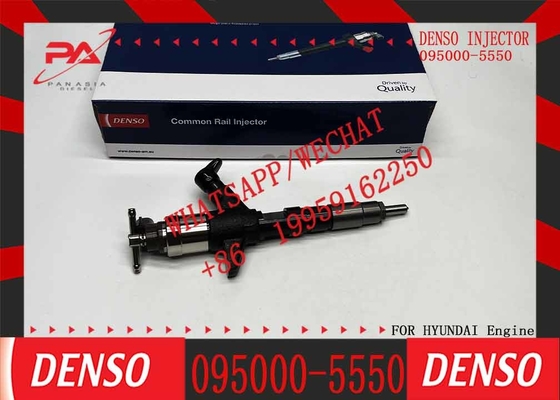 Fuel Injector 095000-5550 0950005550 for Mi-ts-ubishi L200 4D56 Euro4 FOR HY-UNDAI D-E-NSO 5551 3380045700