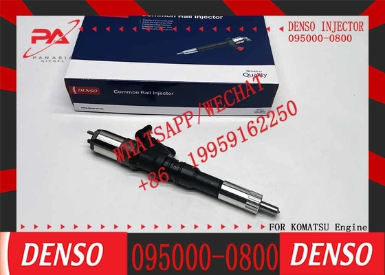 New SA6D125E Engine Diesel Fuel Injector 095000-0800 095000-0801