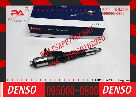 New SA6D125E Engine Diesel Fuel Injector 095000-0800 095000-0801