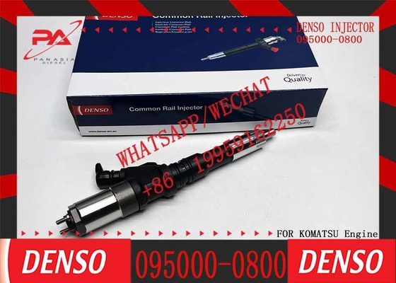 New SA6D125E Engine Diesel Fuel Injector 095000-0800 095000-0801