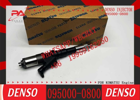 Diesel Fuel Common Rail Injector 095000-1211 6156-11-3300 095000-1210 095000-0800 095000-0801 for Komat-su PC400-7 PC450
