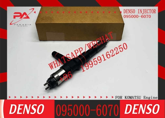 Excavator Diesel Engine Repair Parts 095000-6070 Injector 6251-11-3100 SAA6D125E Engine Fuel Injector PC400-8 PC450-8