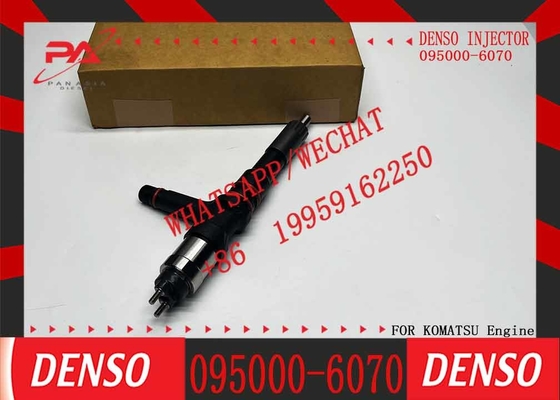 Excavator Diesel Engine Repair Parts 095000-6070 Injector 6251-11-3100 SAA6D125E Engine Fuel Injector PC400-8 PC450-8