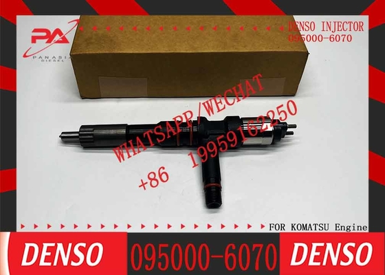Excavator Diesel Engine Repair Parts 095000-6070 Injector 6251-11-3100 SAA6D125E Engine Fuel Injector PC400-8 PC450-8