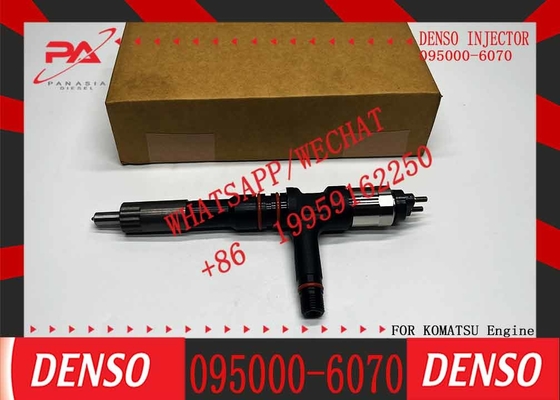 Excavator Diesel Engine Repair Parts 095000-6070 Injector 6251-11-3100 SAA6D125E Engine Fuel Injector PC400-8 PC450-8