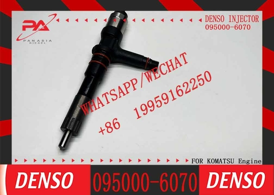 Excavator Diesel Engine Repair Parts 095000-6070 Injector 6251-11-3100 SAA6D125E Engine Fuel Injector PC400-8 PC450-8