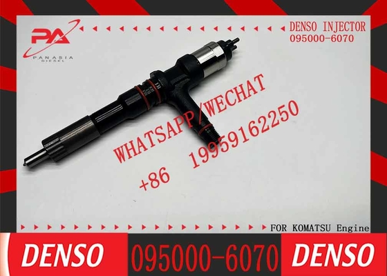 Excavator Diesel Engine Repair Parts 095000-6070 Injector 6251-11-3100 SAA6D125E Engine Fuel Injector PC400-8 PC450-8