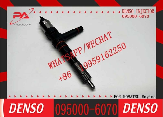 Excavator Diesel Engine Repair Parts 095000-6070 Injector 6251-11-3100 SAA6D125E Engine Fuel Injector PC400-8 PC450-8