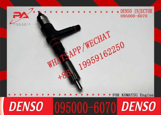 Excavator Diesel Engine Repair Parts 095000-6070 Injector 6251-11-3100 SAA6D125E Engine Fuel Injector PC400-8 PC450-8