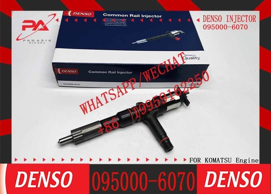 Excavator Diesel Engine Repair Parts 095000-6070 Injector 6251-11-3100 SAA6D125E Engine Fuel Injector PC400-8 PC450-8