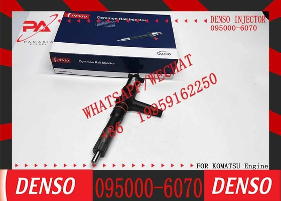 Excavator Diesel Engine Repair Parts 095000-6070 Injector 6251-11-3100 SAA6D125E Engine Fuel Injector PC400-8 PC450-8