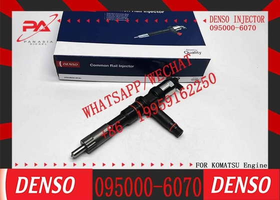 Excavator Diesel Engine Repair Parts 095000-6070 Injector 6251-11-3100 SAA6D125E Engine Fuel Injector PC400-8 PC450-8