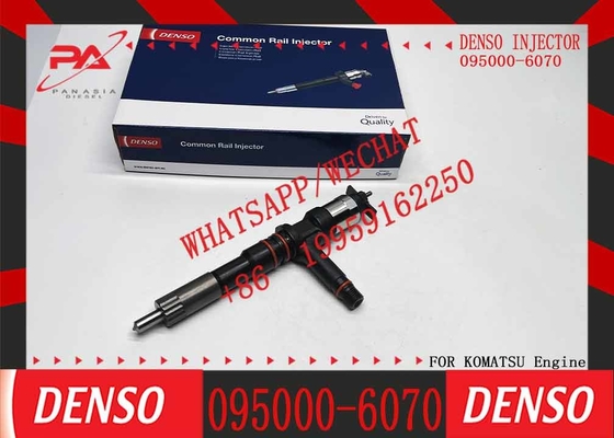 Excavator Diesel Engine Repair Parts 095000-6070 Injector 6251-11-3100 SAA6D125E Engine Fuel Injector PC400-8 PC450-8