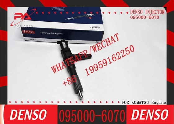 Excavator Diesel Engine Repair Parts 095000-6070 Injector 6251-11-3100 SAA6D125E Engine Fuel Injector PC400-8 PC450-8
