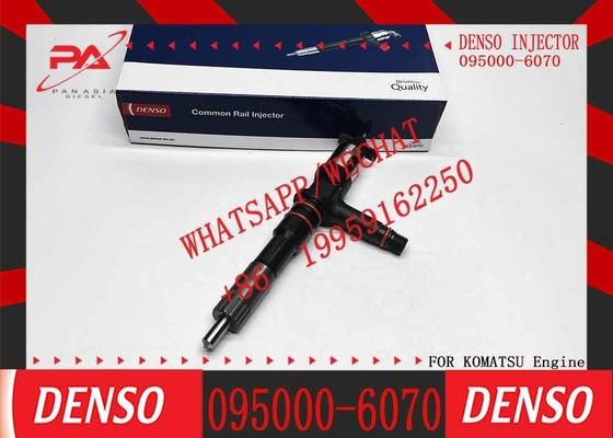 Excavator Diesel Engine Repair Parts 095000-6070 Injector 6251-11-3100 SAA6D125E Engine Fuel Injector PC400-8 PC450-8