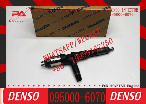 Excavator Diesel Engine Repair Parts 095000-6070 Injector 6251-11-3100 SAA6D125E Engine Fuel Injector PC400-8 PC450-8