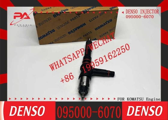 Excavator Diesel Engine Repair Parts 095000-6070 Injector 6251-11-3100 SAA6D125E Engine Fuel Injector PC400-8 PC450-8