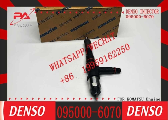 Excavator Diesel Engine Repair Parts 095000-6070 Injector 6251-11-3100 SAA6D125E Engine Fuel Injector PC400-8 PC450-8