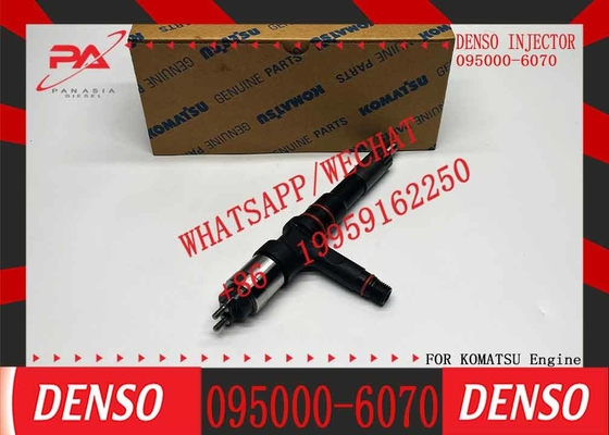 Excavator Diesel Engine Repair Parts 095000-6070 Injector 6251-11-3100 SAA6D125E Engine Fuel Injector PC400-8 PC450-8
