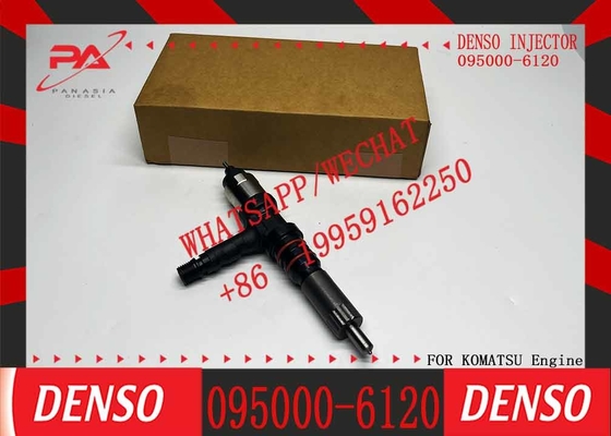 Fuel Injector 095000-6120 9709500-612 6261-11-3200 6261-11-3100 for Komatsu Excavator WA500-6 4507 PC600 PC650-8 PC800-8