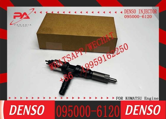 Fuel Injector 095000-6120 9709500-612 6261-11-3200 6261-11-3100 for Komatsu Excavator WA500-6 4507 PC600 PC650-8 PC800-8