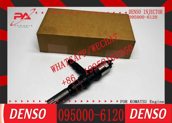 Fuel Injector 095000-6120 9709500-612 6261-11-3200 6261-11-3100 for Komatsu Excavator WA500-6 4507 PC600 PC650-8 PC800-8
