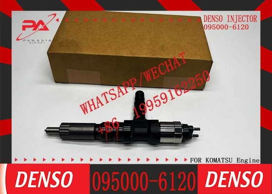 Fuel Injector 095000-6120 9709500-612 6261-11-3200 6261-11-3100 for Komatsu Excavator WA500-6 4507 PC600 PC650-8 PC800-8