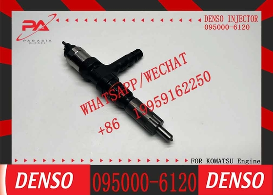 Fuel Injector 095000-6120 9709500-612 6261-11-3200 6261-11-3100 for Komatsu Excavator WA500-6 4507 PC600 PC650-8 PC800-8
