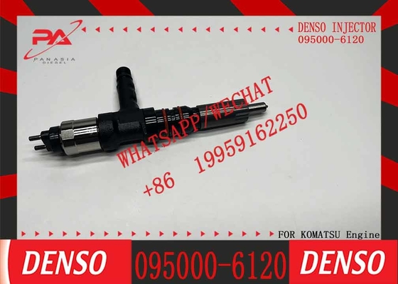 Fuel Injector 095000-6120 9709500-612 6261-11-3200 6261-11-3100 for Komatsu Excavator WA500-6 4507 PC600 PC650-8 PC800-8
