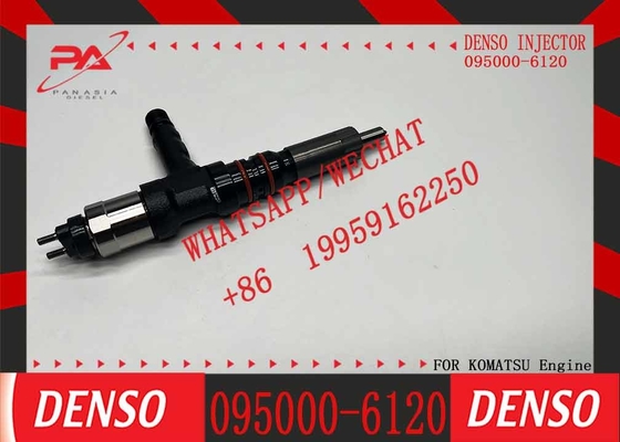 Fuel Injector 095000-6120 9709500-612 6261-11-3200 6261-11-3100 for Komatsu Excavator WA500-6 4507 PC600 PC650-8 PC800-8