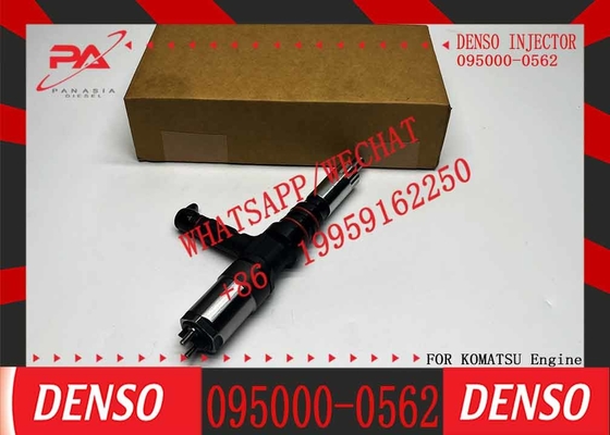 common rail injector 6218-11-3101 6218-11-3100 095000-0560 095000-0562 diesel fuel injector for Komatsu PC600-8