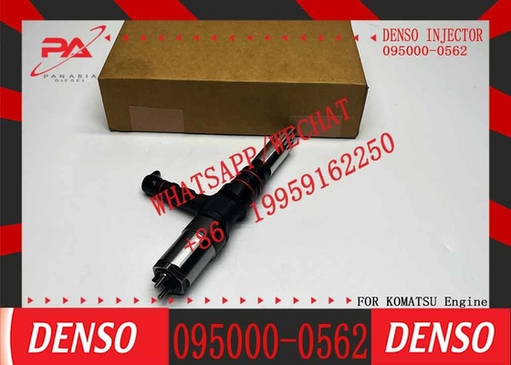common rail injector 6218-11-3101 6218-11-3100 095000-0560 095000-0562 diesel fuel injector for Komatsu PC600-8