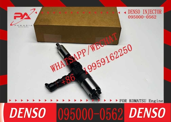 common rail injector 6218-11-3101 6218-11-3100 095000-0560 095000-0562 diesel fuel injector for Komatsu PC600-8