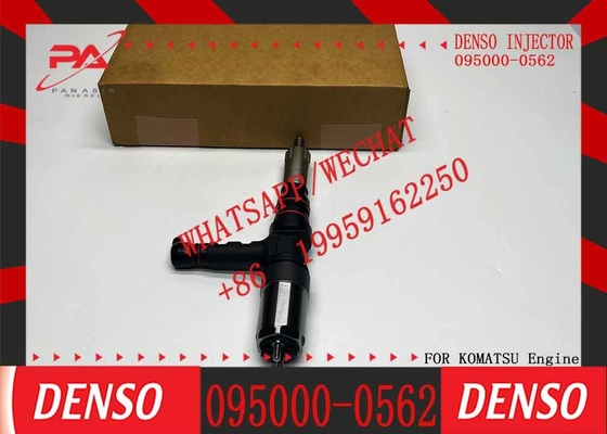 common rail injector 6218-11-3101 6218-11-3100 095000-0560 095000-0562 diesel fuel injector for Komatsu PC600-8