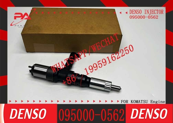 common rail injector 6218-11-3101 6218-11-3100 095000-0560 095000-0562 diesel fuel injector for Komatsu PC600-8