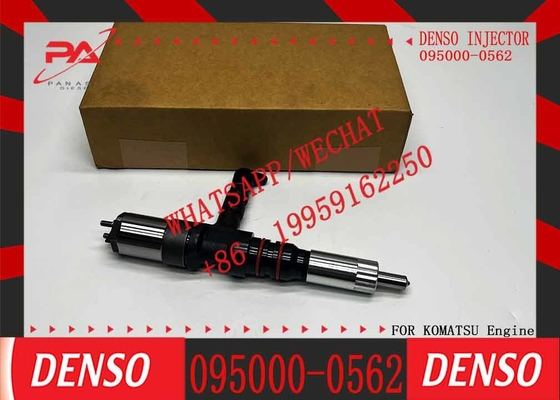 common rail injector 6218-11-3101 6218-11-3100 095000-0560 095000-0562 diesel fuel injector for Komatsu PC600-8