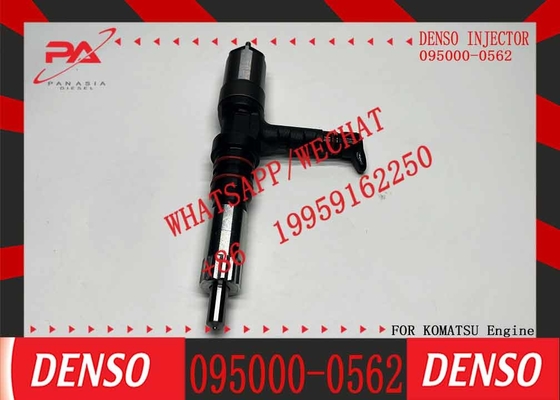 common rail injector 6218-11-3101 6218-11-3100 095000-0560 095000-0562 diesel fuel injector for Komatsu PC600-8