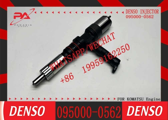 common rail injector 6218-11-3101 6218-11-3100 095000-0560 095000-0562 diesel fuel injector for Komatsu PC600-8