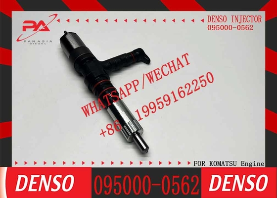 common rail injector 6218-11-3101 6218-11-3100 095000-0560 095000-0562 diesel fuel injector for Komatsu PC600-8