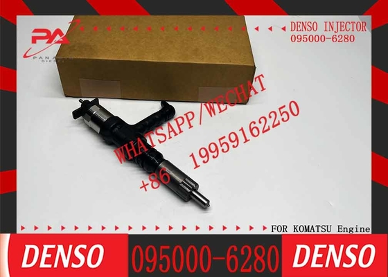 6219-11-3100 095000-6280 Fuel Injector Common Rail Injector for PC800-8 PC650-8 SAA6D140E-5 6D140 6120 for Best Price