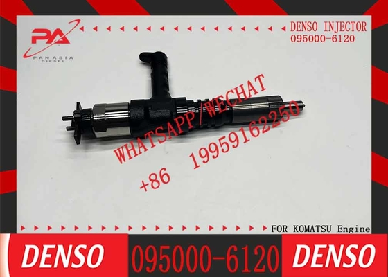 Fuel Injector 095000-6120 9709500-612 6261-11-3200 6261-11-3100 for Komatsu Excavator WA500-6 4507 PC600 PC650-8 PC800-8