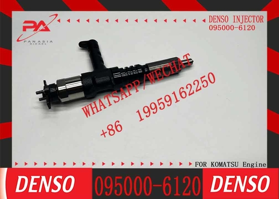 Fuel Injector 095000-6120 9709500-612 6261-11-3200 6261-11-3100 for Komatsu Excavator WA500-6 4507 PC600 PC650-8 PC800-8