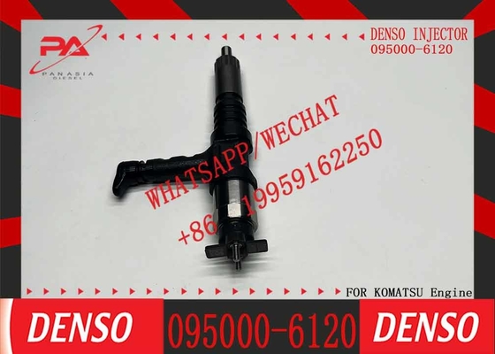 Fuel Injector 095000-6120 9709500-612 6261-11-3200 6261-11-3100 for Komatsu Excavator WA500-6 4507 PC600 PC650-8 PC800-8