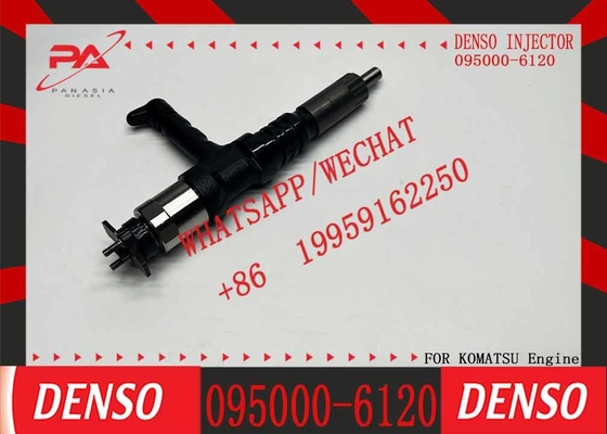 Fuel Injector 095000-6120 9709500-612 6261-11-3200 6261-11-3100 for Komatsu Excavator WA500-6 4507 PC600 PC650-8 PC800-8